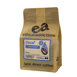 water decaf coffee bag